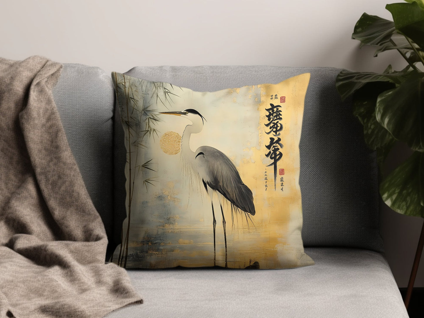 Oriental Elegance Throw Pillow Edition 4 Image 2