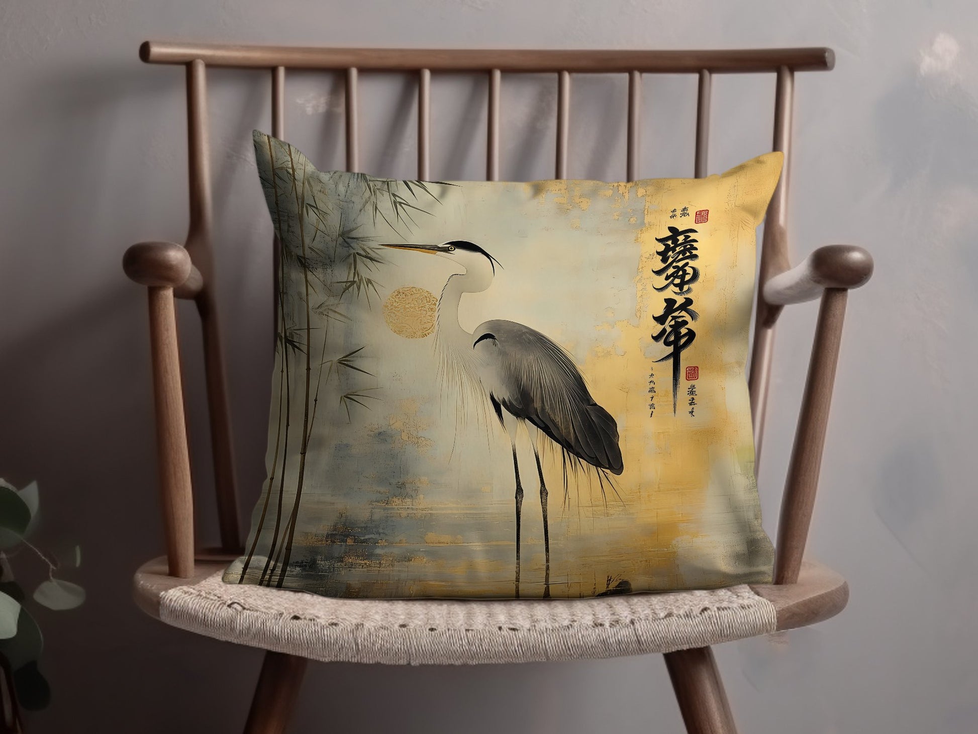 Oriental Elegance Throw Pillow Edition 4 Image 4