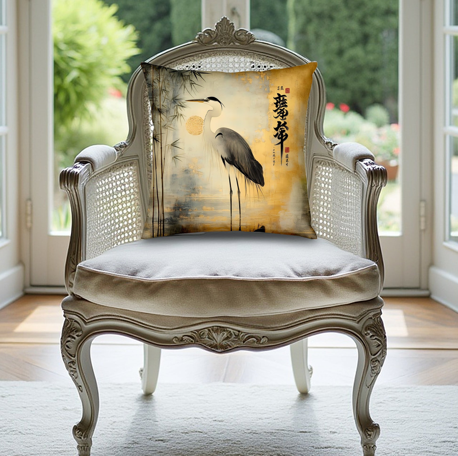 Oriental Elegance Throw Pillow Edition 4 Image 6