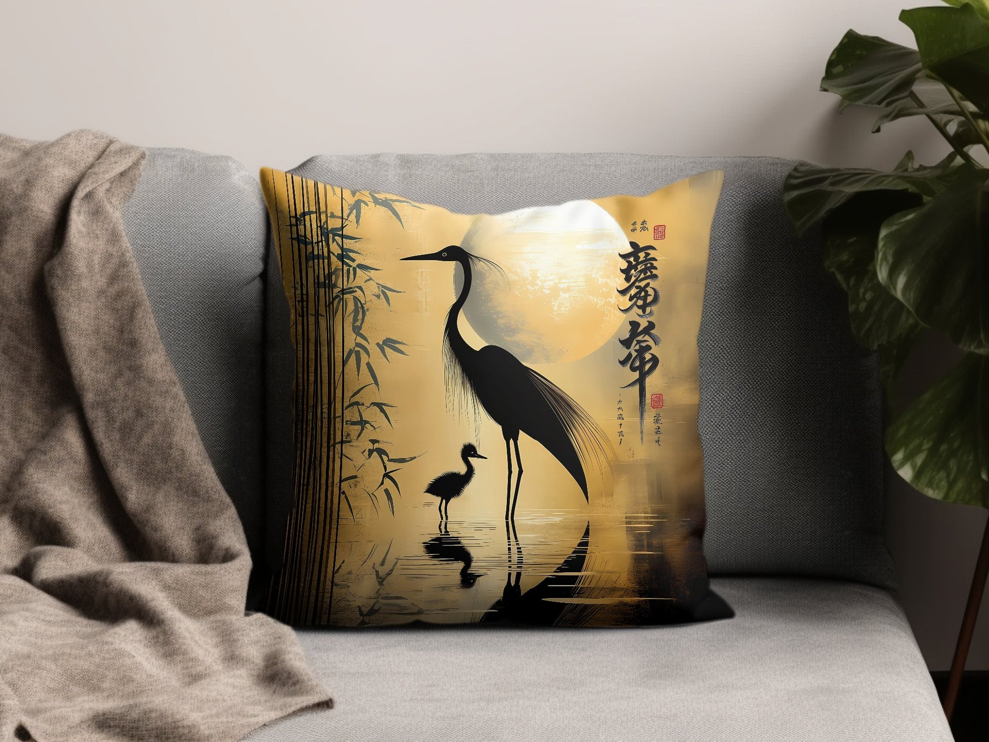 Oriental Elegance Throw Pillow Edition 6 Image 2