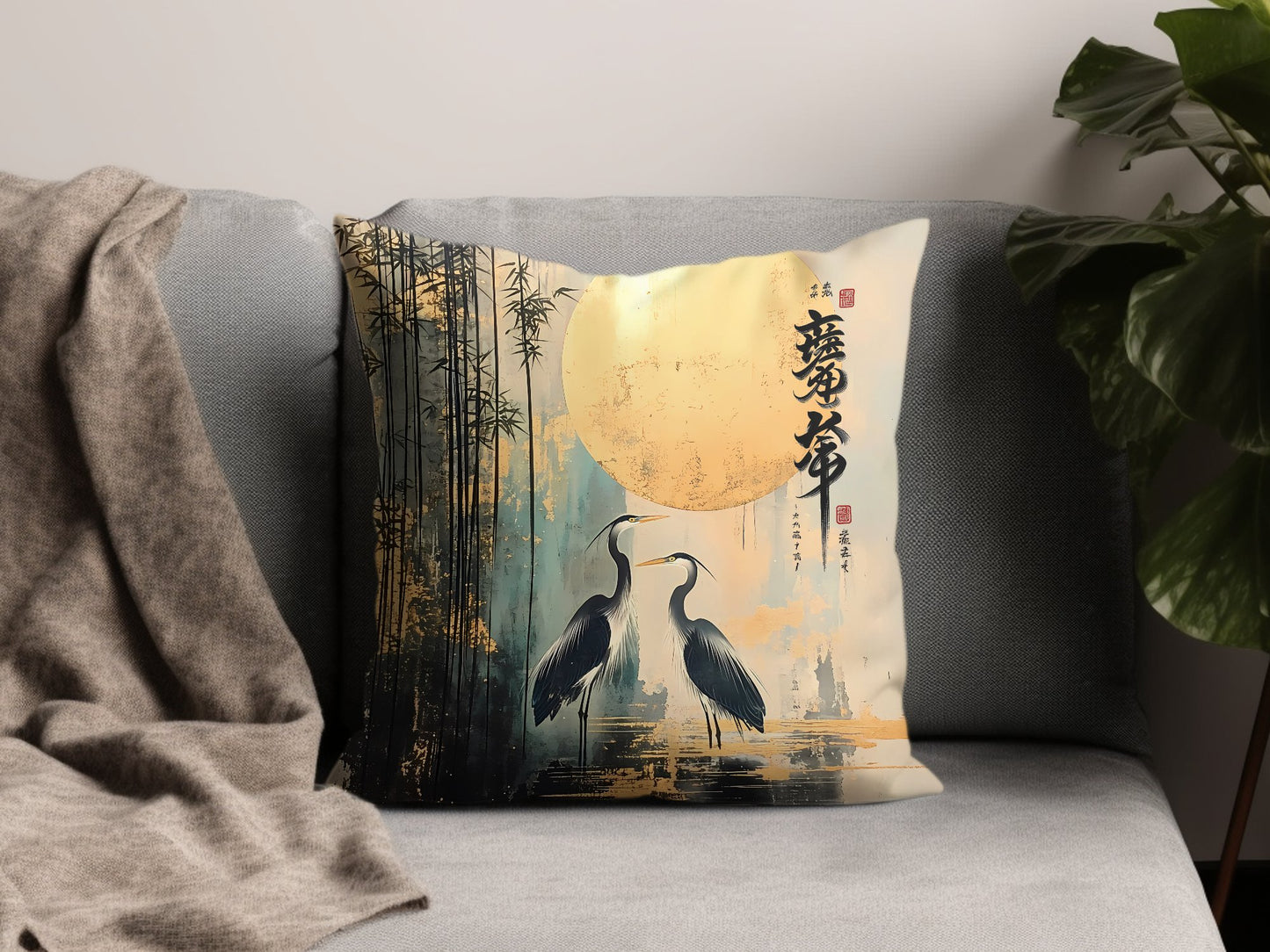 Oriental Elegance Throw Pillow Edition 7 Image 2