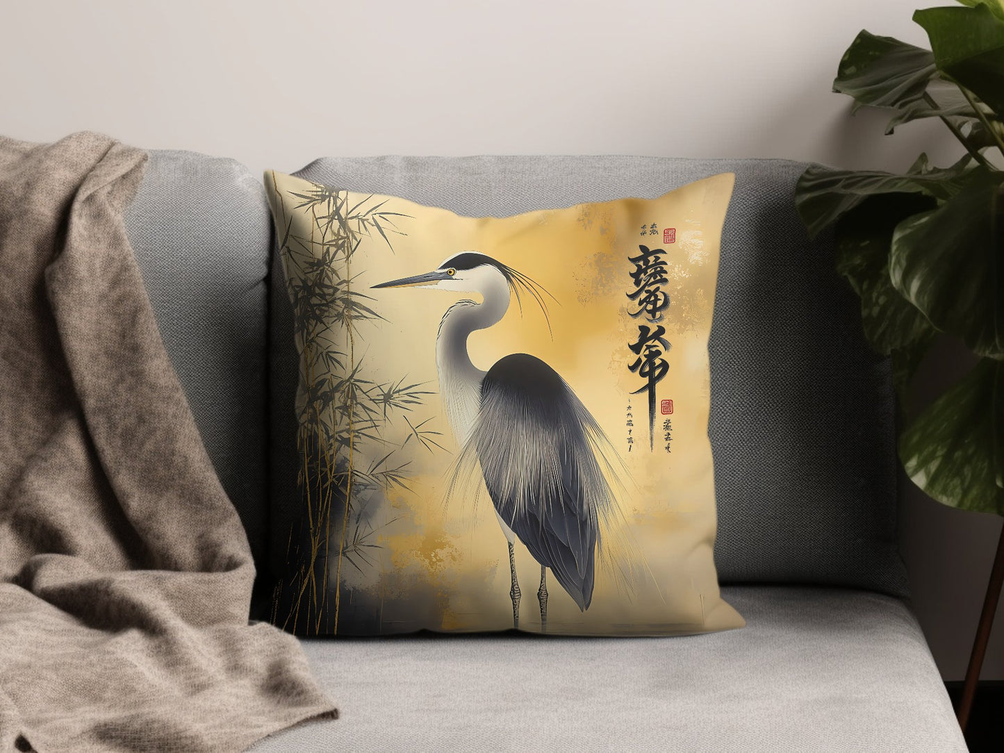 Oriental Elegance Throw Pillow Edition 8 Image 2