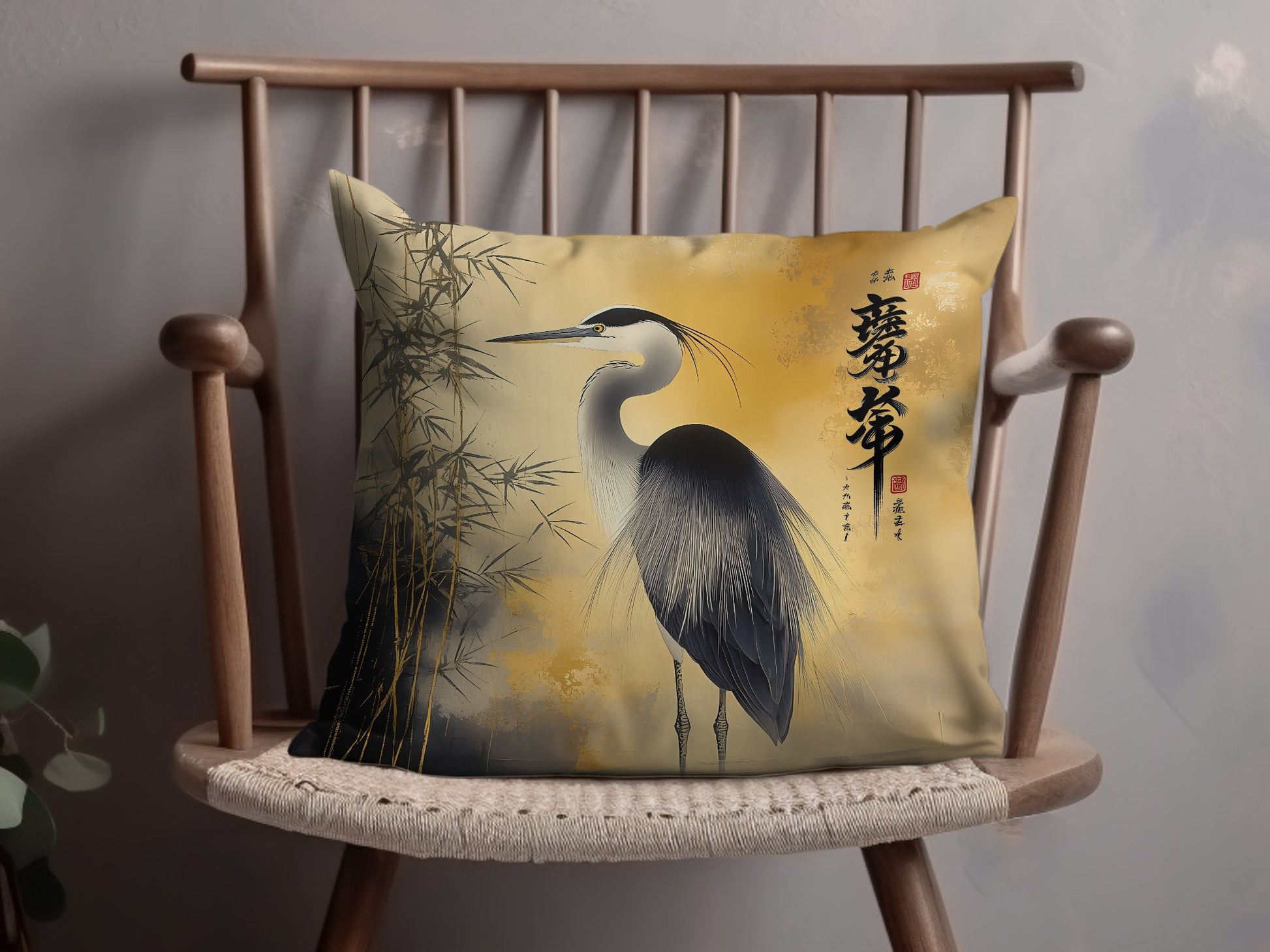 Oriental Elegance Throw Pillow Edition 8 Image 4