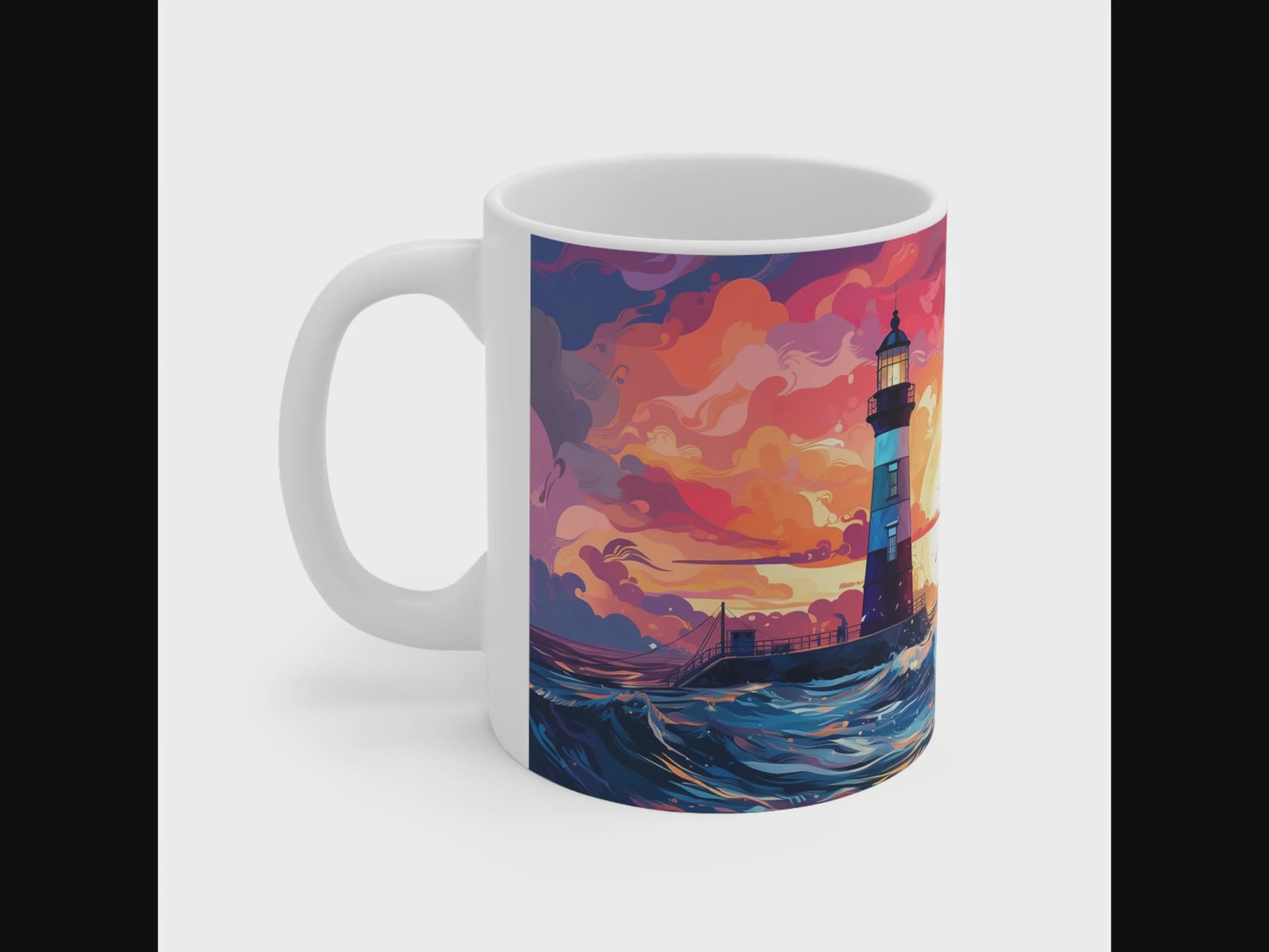 Pastel Lighthouse Mug Edition 5