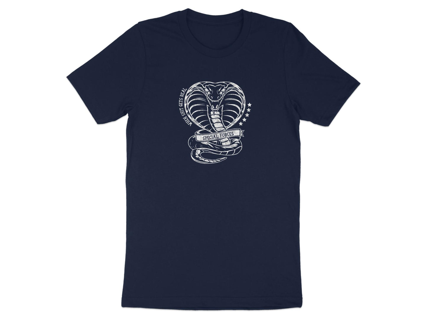 Special Forces Cobra Tee Navy