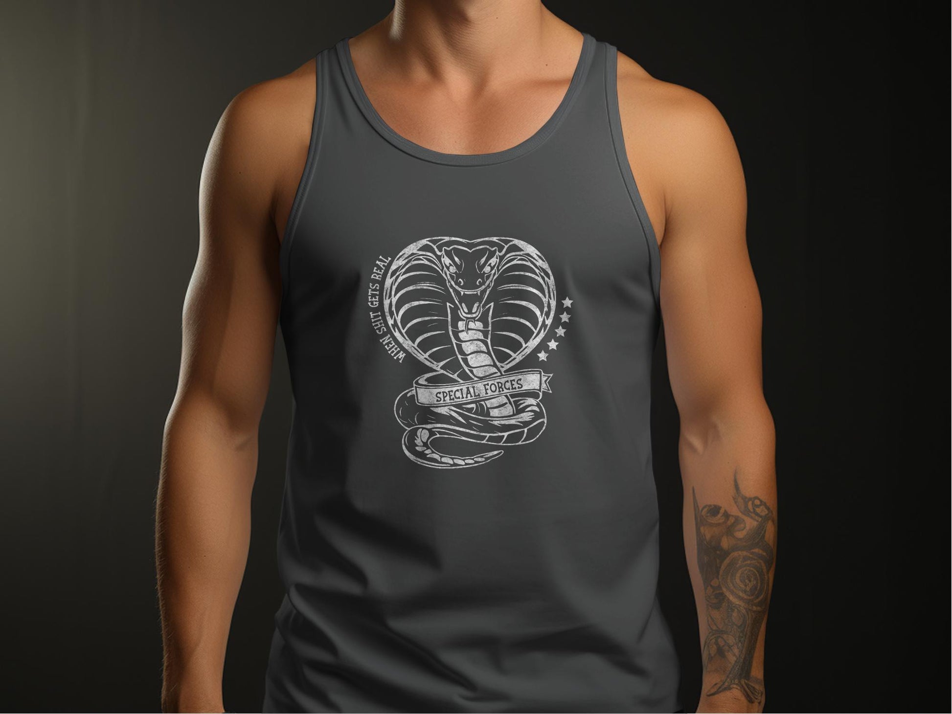 Special Forces Tank Top Grey