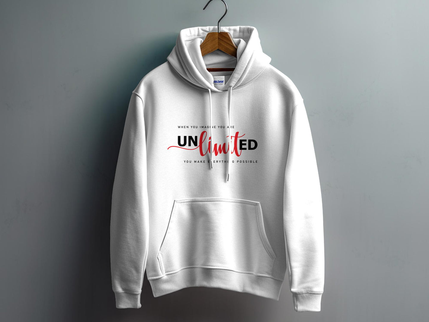 Unlimited Hoodie White