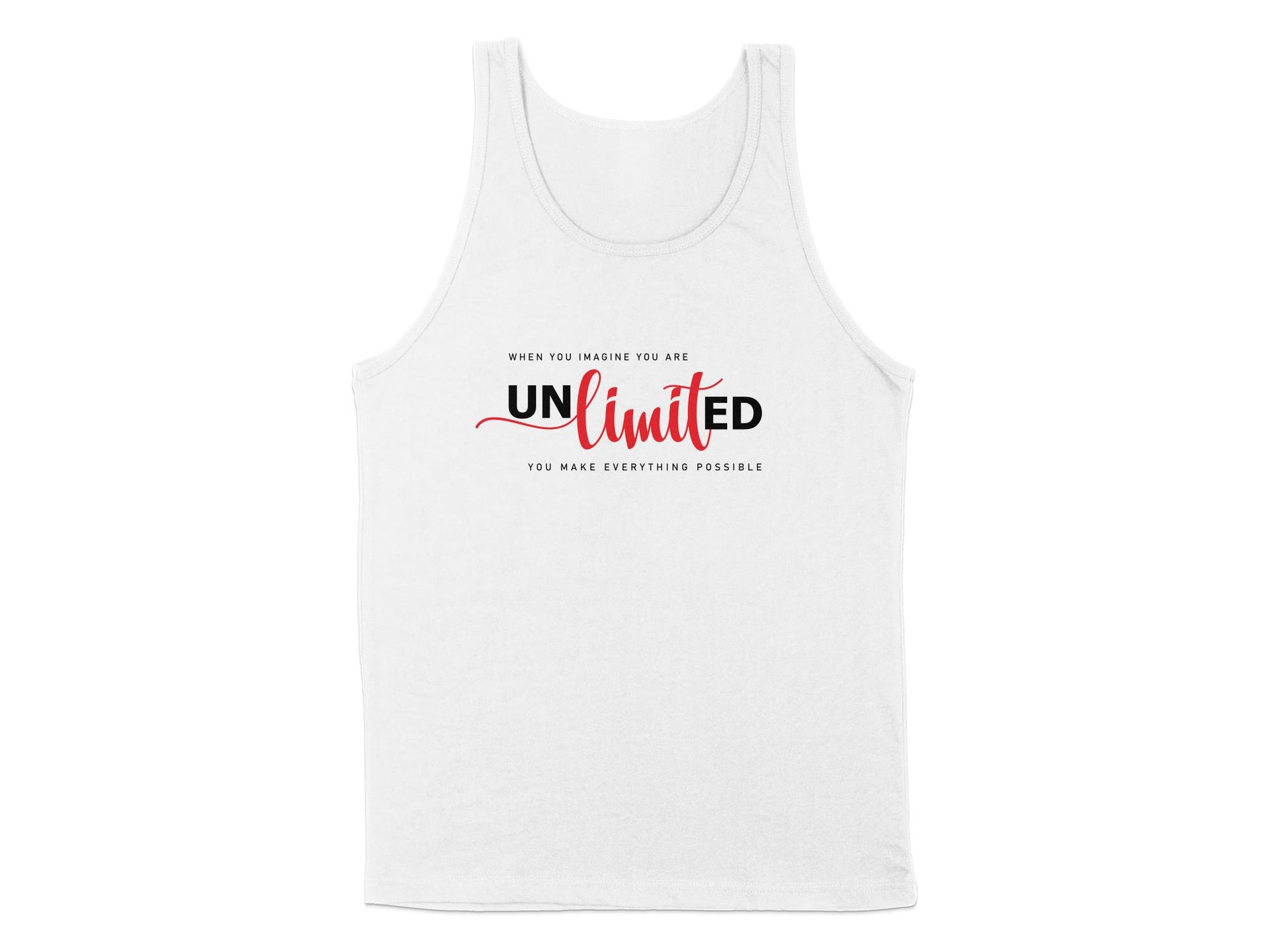 Unlimited Tank Top White