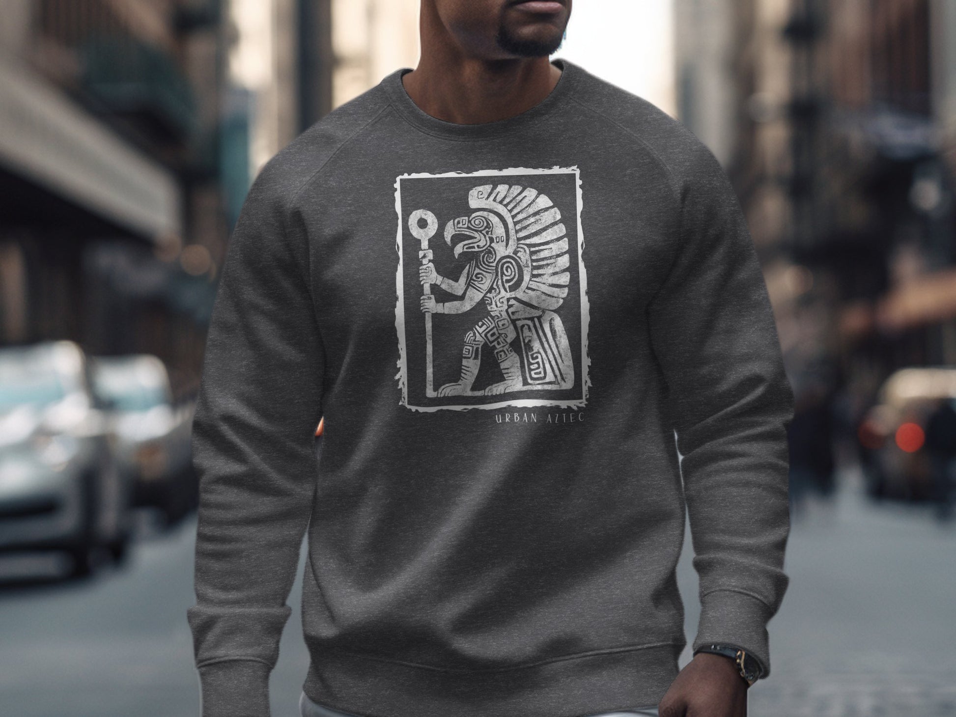 Urban Aztec Sweatshirt Edition 3 Grey