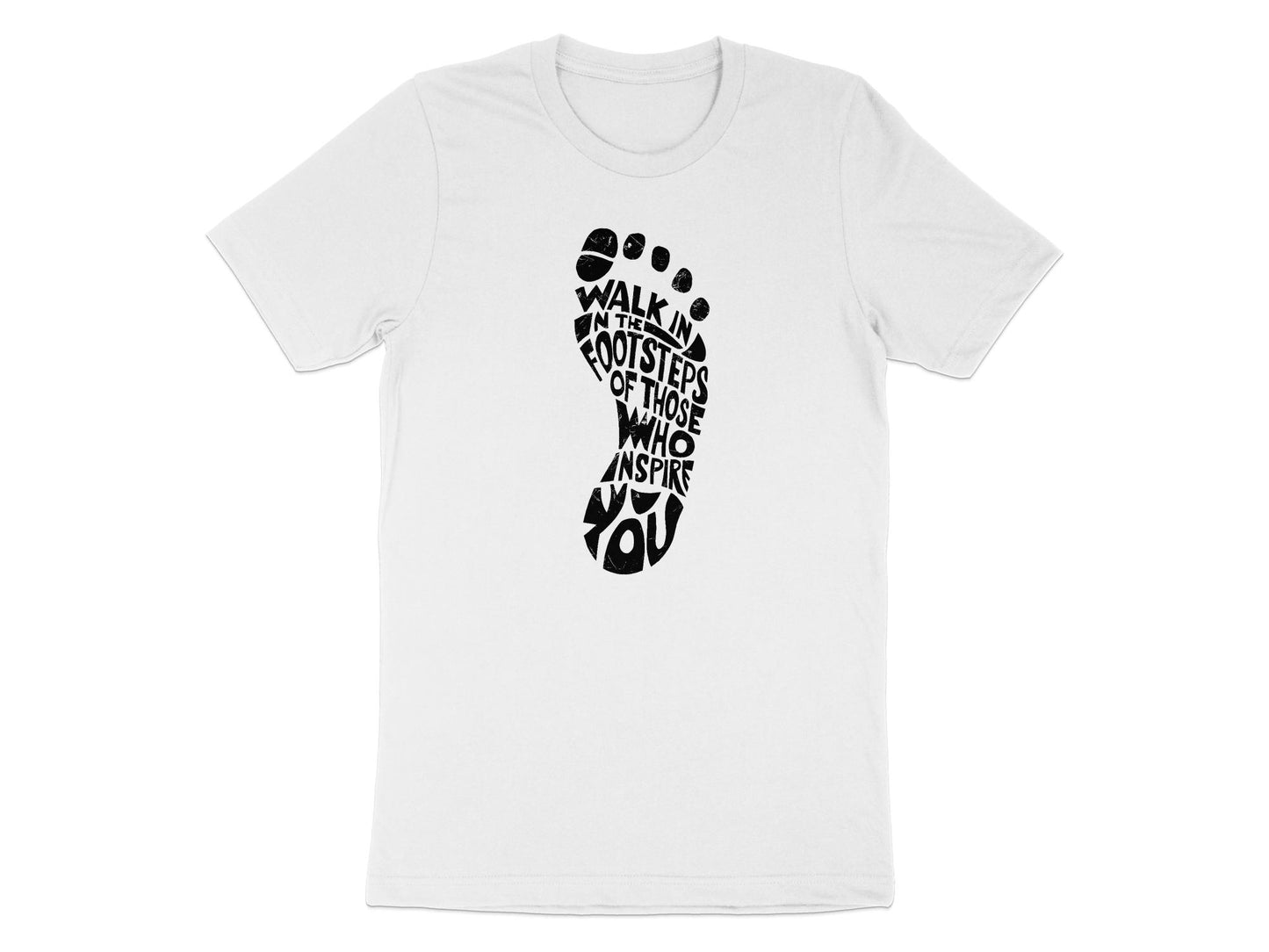 Walk In The Footsteps T-Shirt White