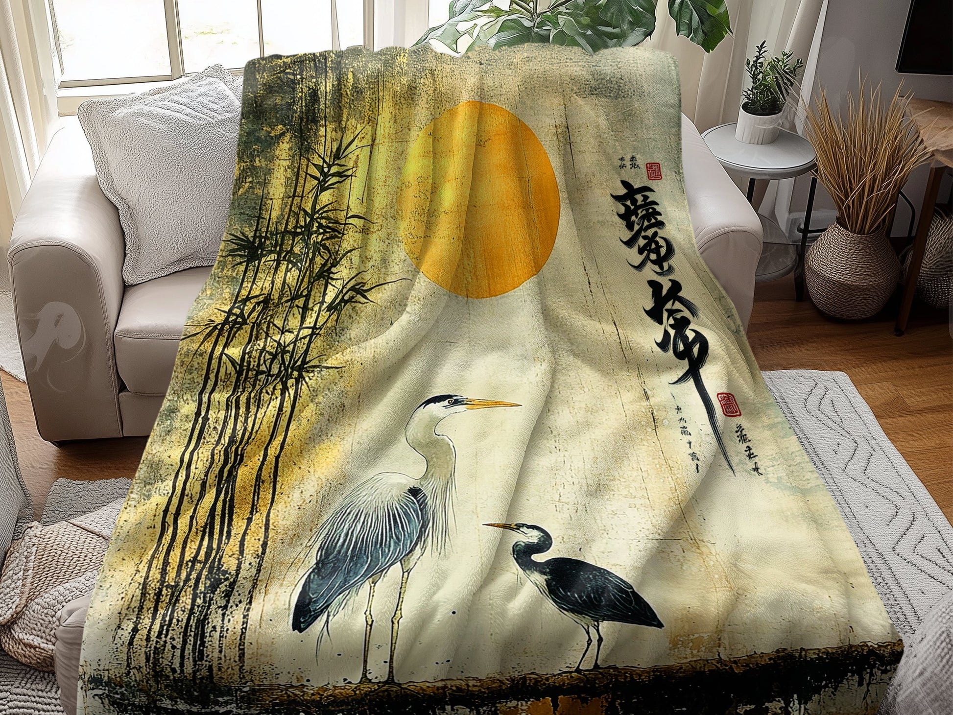 Zen Reflections Arctic Fleece Blanket Image 2