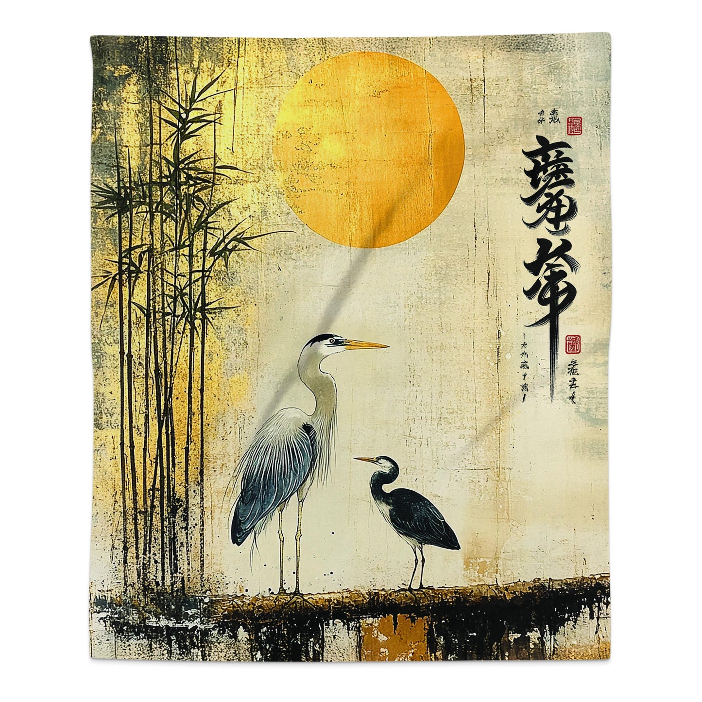 Zen Reflections Arctic Fleece Blanket